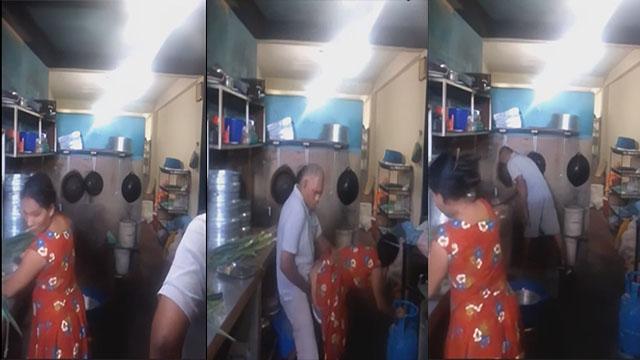 Old Man Quick Fucking – On Kitchen Videos